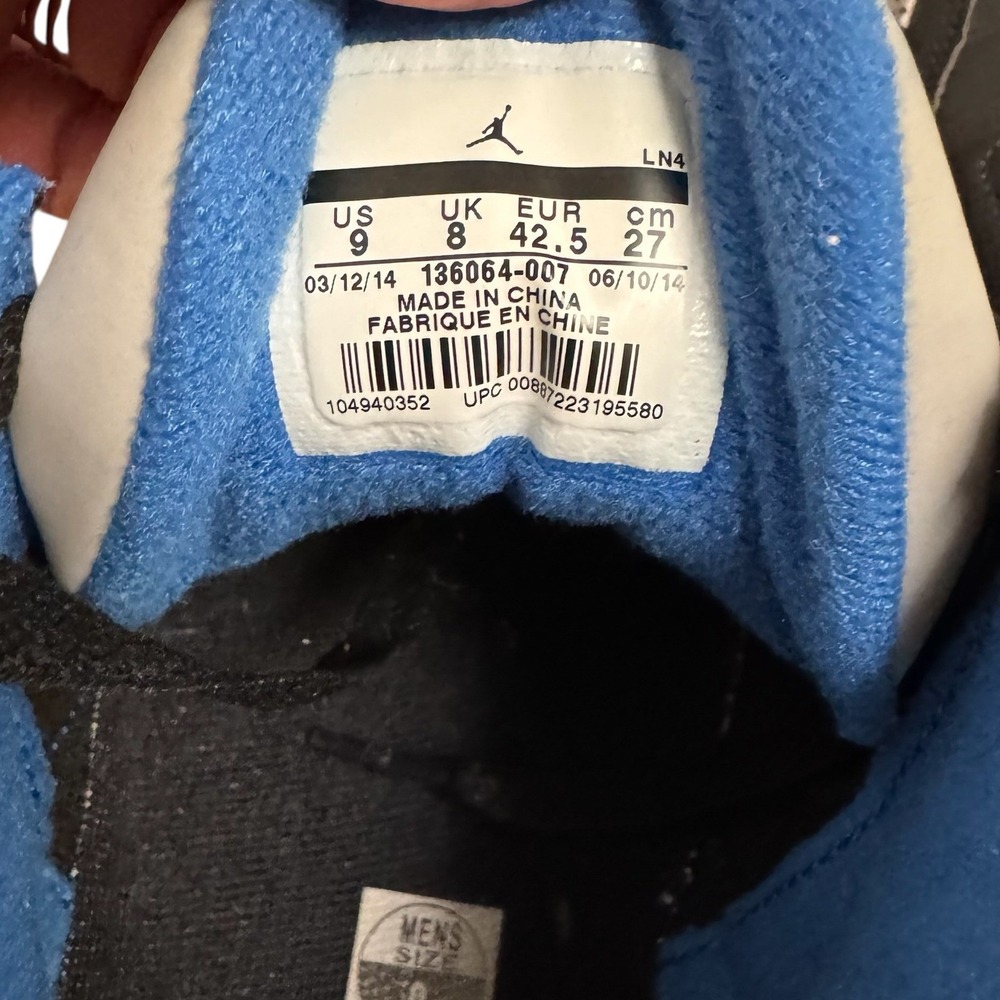 Nike Air Jordan 3 Retro Sport Blue 136064-007 Sneaker 2014‎ - Picture 11 of 11
